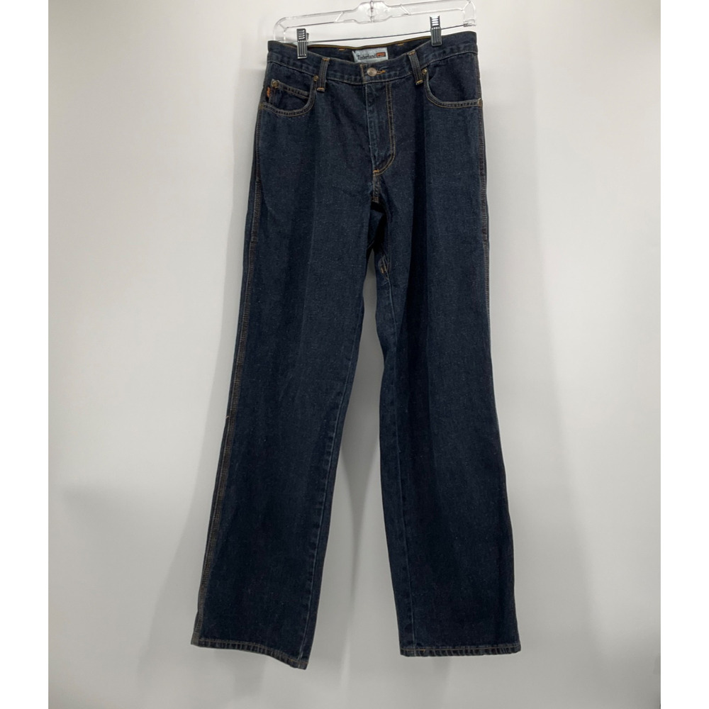 Timberland PRO‎ Series Men’s Blue Denim Jeans 100% Cotton Straight Leg Size 30